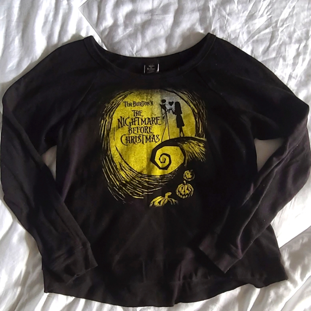 🛑 SOLD/TRADED 🛑 Nightmare Before Christmas Sweatshirt Top